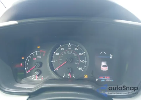 2020 Toyota Corolla Se from USA, damaged, VIN JTDS4RCE3LJ008570